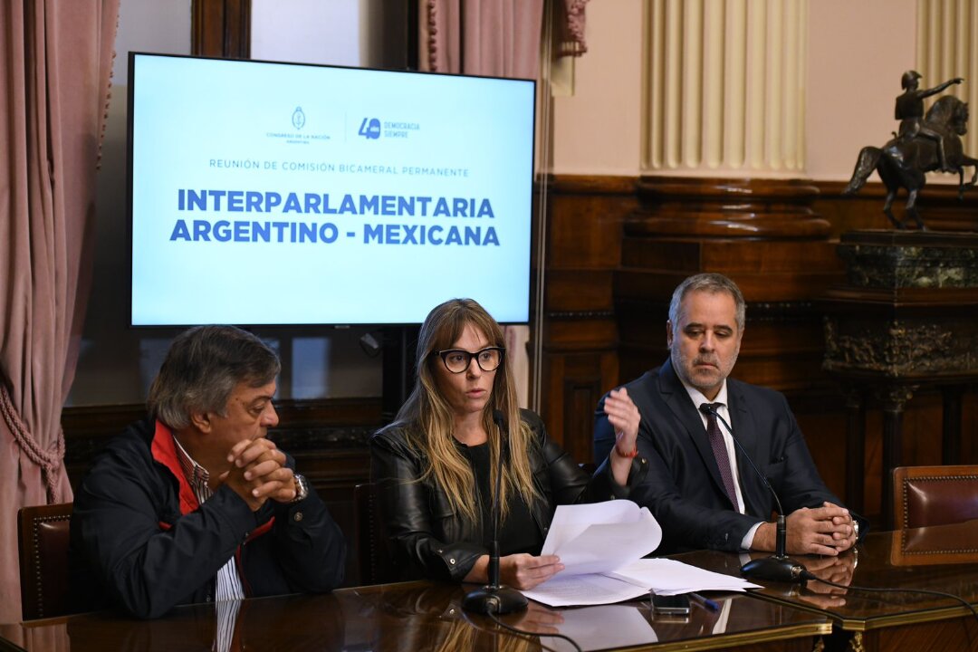 Di Tullio asumió la presidencia de la comisión Bicameral Interparlamentaria Argentino-Mexicana