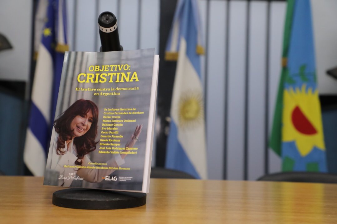 Di Tullio participará de la presentación del libro "Objetivo: Cristina. El Lawfare contra la democracia en Argentina" en el PJ de Tres de Febrero