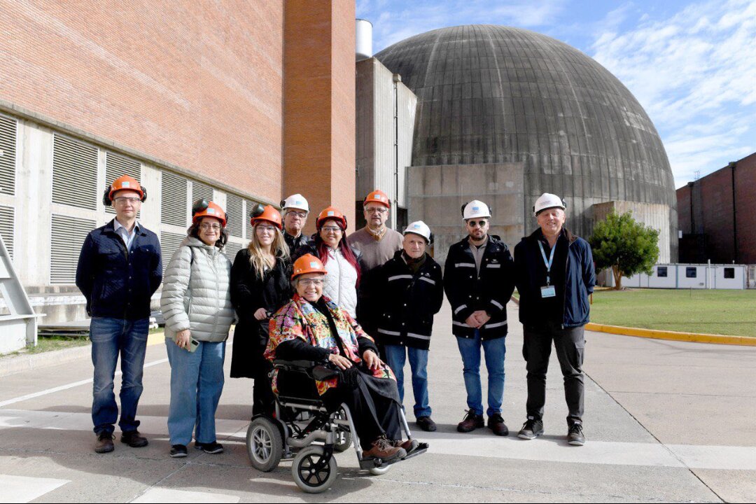Di Tullio y Corpacci junto a parlamentarias mexicanas visitaron la Central Nuclear Atucha II Néstor Kirchner